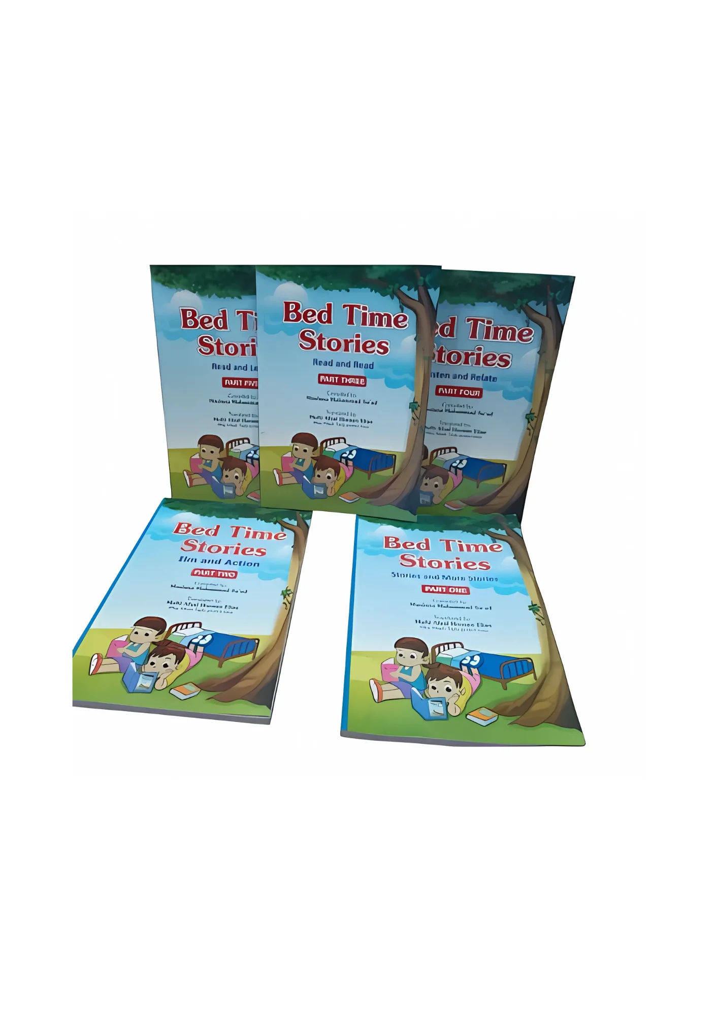 Quran box velvet fancy (40) English stories (1-5) - Image 1