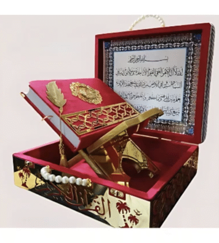 Quran box with Rehal velvet